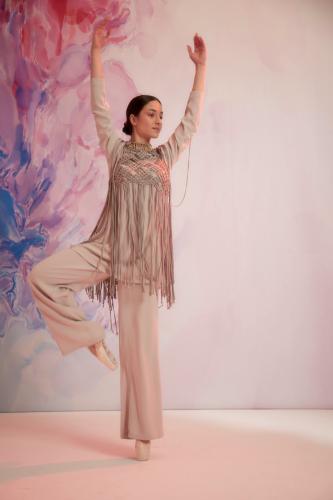 طقم ثلاث قطع بيج