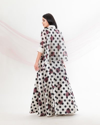 طقم قطعتين بلوزه وتنوره