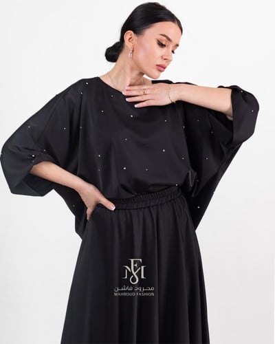 طقم ناعم بلوزه و تنوره