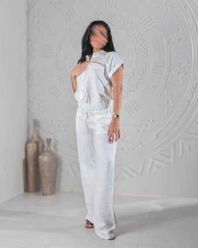 طقم كاجوال بلوزه و بنطلون