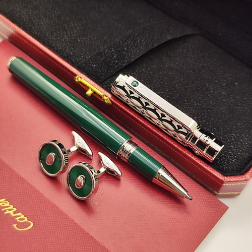 طقم كبك وقلم كارتير سانتوس دو