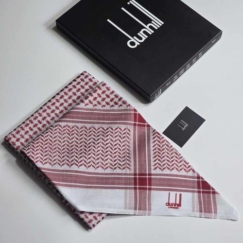 شماغ دنهل كلاسيك احمر فاتح اصدار 2026