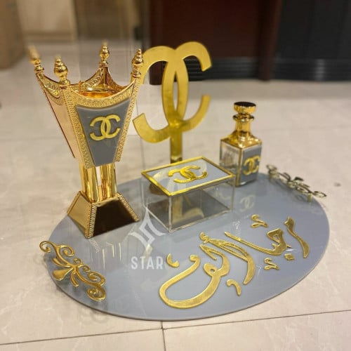 طقم مبخرة شانيل