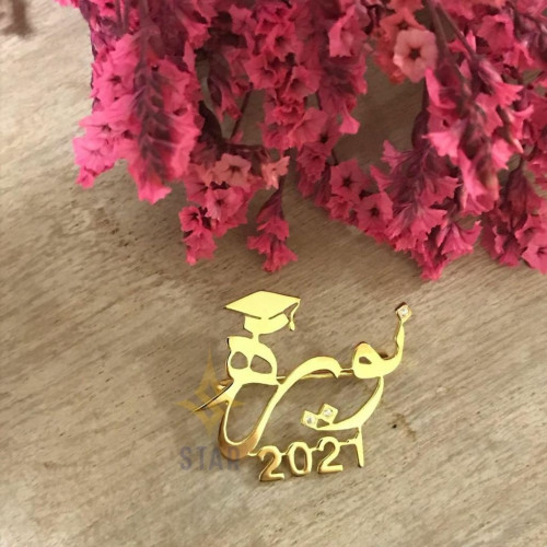 هدايا تخرج للبنات مطليه بالذهب