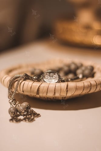 سبحه ملكيه فاخره فضة