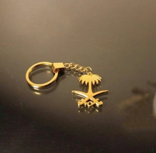 ميداليه مفاتيح ب شعار سيفين ونخله