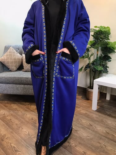 فروة نسائيه صوف دافئ 100%