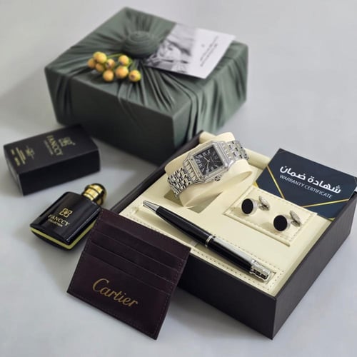 طقم ساعة فخم ماركة كارتير