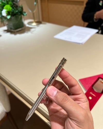 قلم كارتير بالاسم مع الملحقات