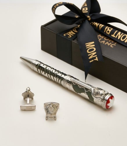 طقم كبك وقلم مونت بلانك