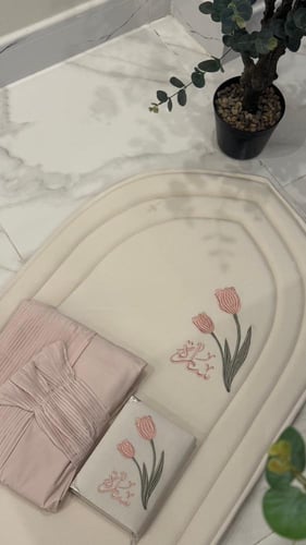 طقم صلاة بالاسم تطريز