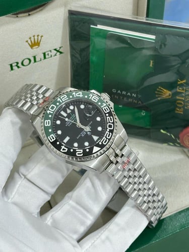 ساعه رولكس رجاليه مع الملحقات - موديل GMT