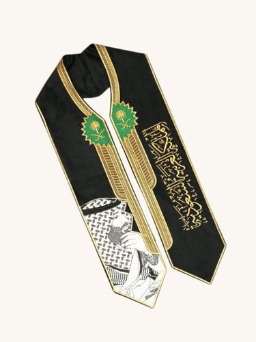 وشاحات اليوم الوطني 95 تطريز