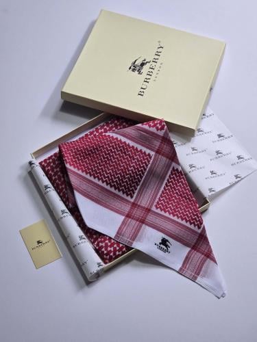 شماغ بربري دم الغزال اصدار سعودي فاخر