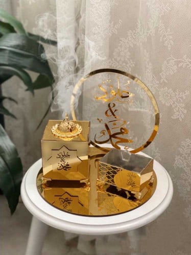 طقم مباخر زواج بالاسم