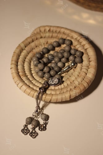 سبحه ملكيه فاخره فضة