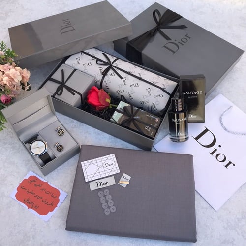 طقم هديه رجاليه ماركة ديور