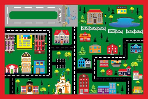 سجادة المدينة المستطيلة