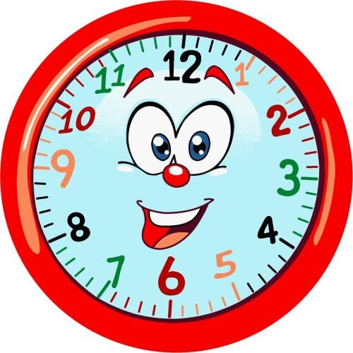 سجادة الساعة الدائرية