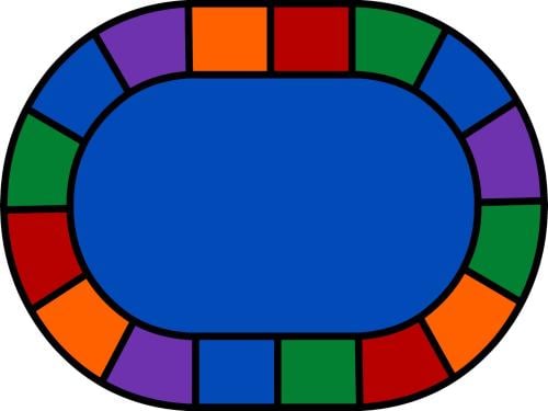 سجادة الأنشطة البيضاوية