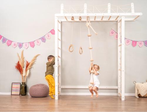 نادي الجدار السويدي الأبيض و حلقات ) ( قطع تمارين...