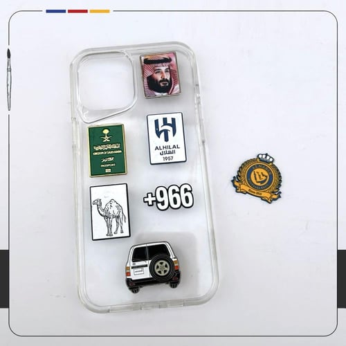 ستيكرات معدن للجوال