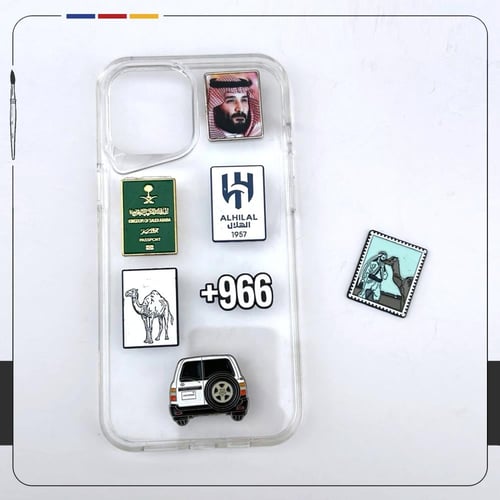 ستيكرات معدن للجوال