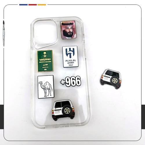 ستيكرات معدن للجوال