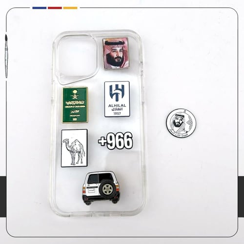 ستيكرات معدن للجوال