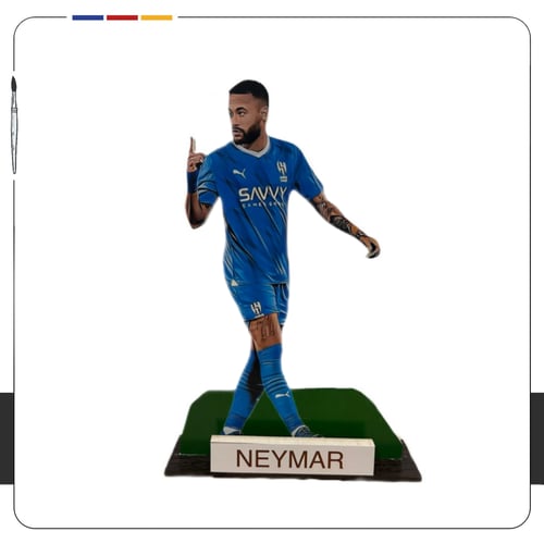 مجسم نيمار جونيور - نادي الهلال السعودي