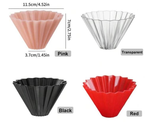 قمع تقطير V60 اوريقامي كريلك 01 - بدون قاعدة