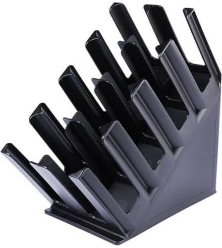 ستاند حامل ومنظم اكواب ورقية - دبل مائل 8 خانات