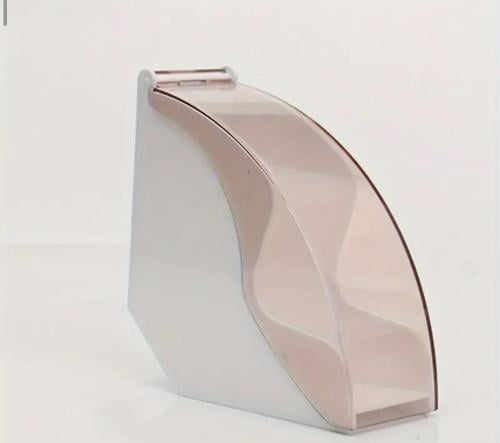 حامل فلاتر V60 وحافظ بغطاء ابيض