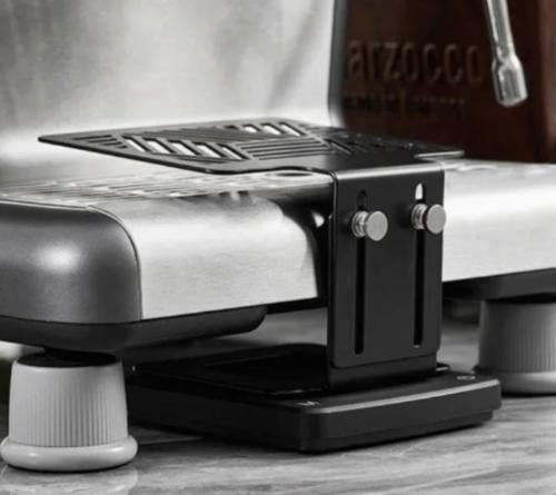 قاعدة رف ميزان اسبريسو معدنية - قابلة للتعديل - اس...