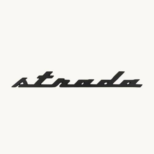 شعار مكينة لامرزوكو STRADA اسود