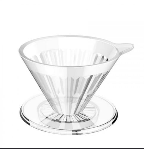 قمع V60 تايمور كرستال 00 شفاف
