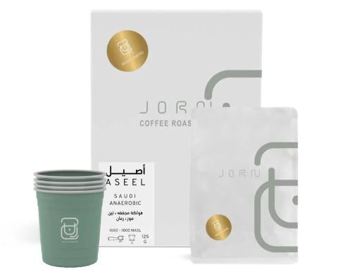 قهوة اصيل سعودي 125g جرن