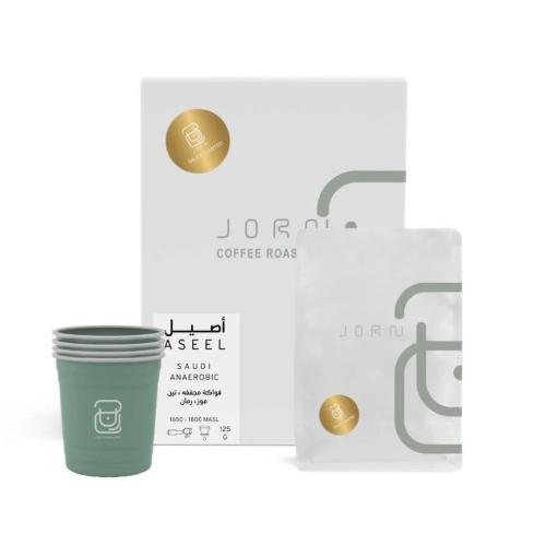 قهوة اصيل سعودي 125g جرن