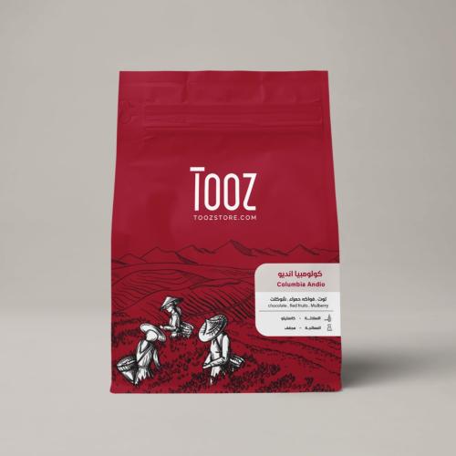 قهوة كولومبيا انديو 250g تووز