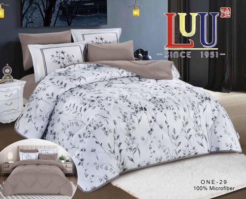 ONE لحاف صيفي وجهين منفوخ - مزدوج