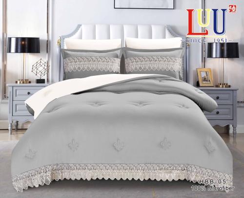 HBB لحاف صيفي دانتيل منفوش - مزدوج