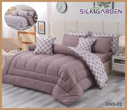 طقم المفرش الفاخر المكوّن من 4 قطع، متجر روبي بتصم...