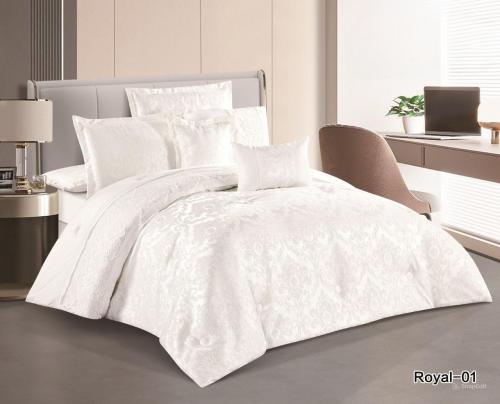 وصل الجديد وصل مفرش عرائسي ROSE ROYAL بخامة الشاني...
