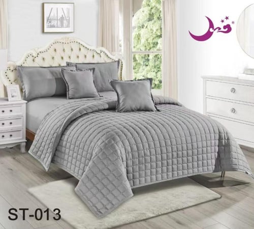 مفرش سادة نفرين مضغوط 6 قطع