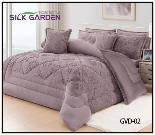 تسوق الان مع مفرشsilk من الخارج شعر و من الداخل فر...