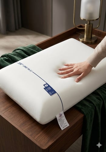 مخدة ميموري فوم طبية مع جل تبريد 3D - راحة فندقية...