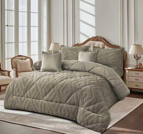 أفضل لحاف شتوي نفرين مخمل لنوم دافئ ومريح