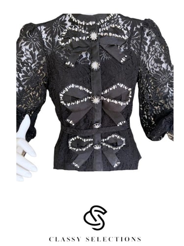 طقم سهره راقي باللون الأسود مكون من ثلاث قطع مزين...