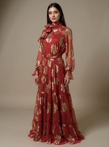 فستان بريسا باللون الأسود