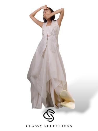 فستان سهرة هندي بالطلب -30-40 يوم